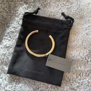 AllSaints Hexagon Cuff Bracelet
